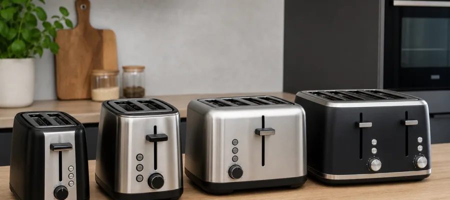 Toaster Kapazitaet und Leistung: Welche Groesse passt zu meinem Haushalt