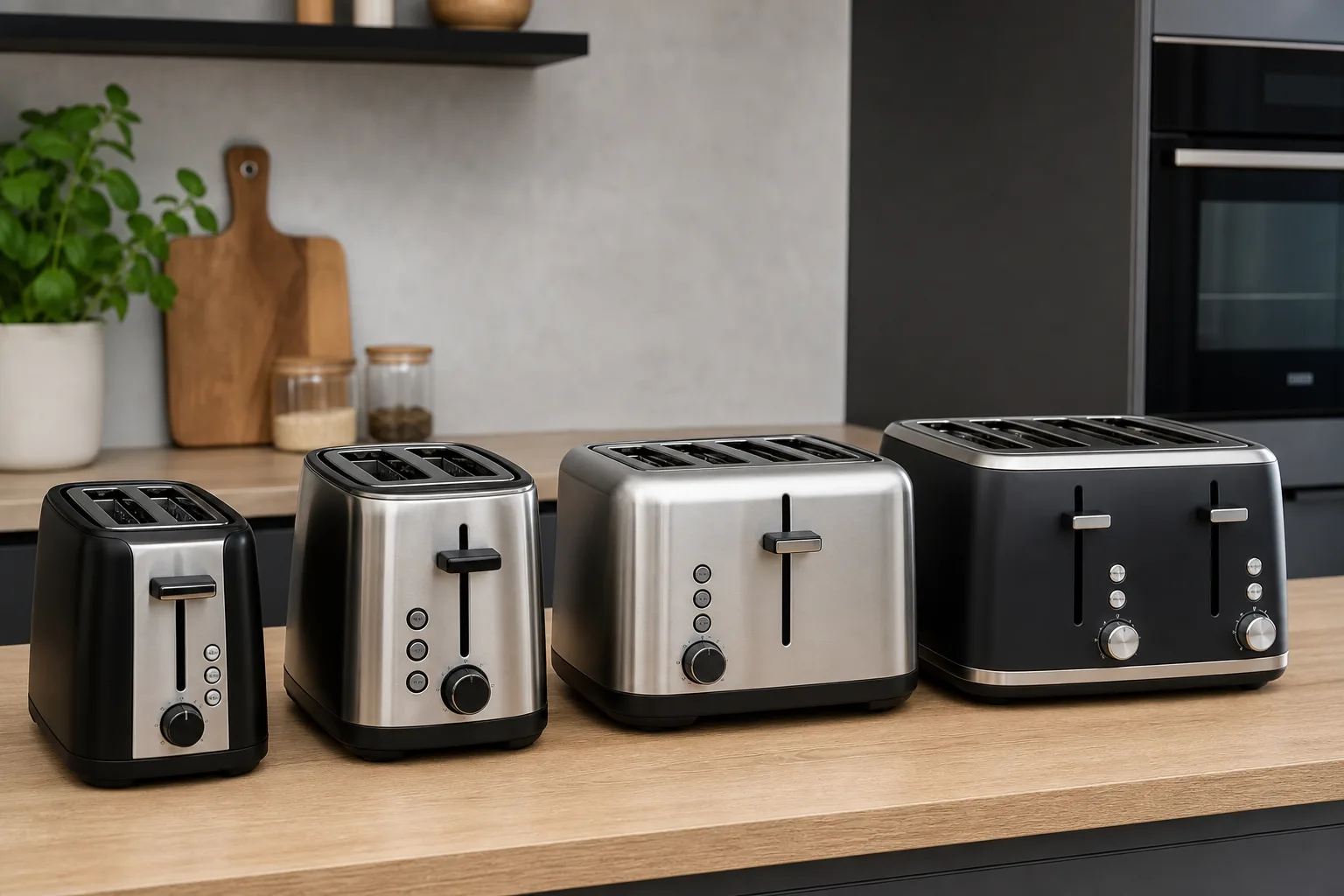 Toaster Kapazitaet und Leistung: Welche Groesse passt zu meinem Haushalt