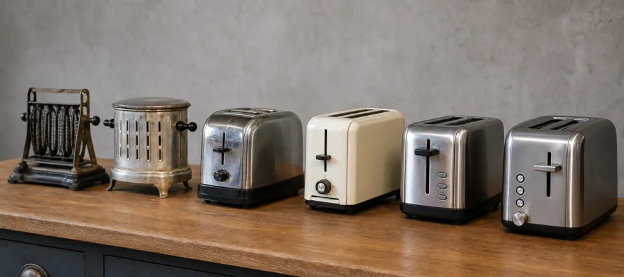 Toaster-Meilensteine: Technische Entwicklungen und ihre Geschichten