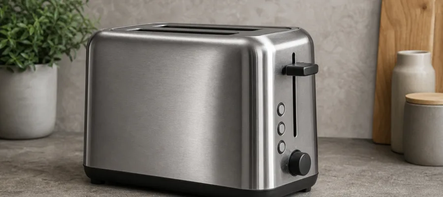 Toaster aus Edelstahl pflegen: Spezialtipps fuer rostfreie Oberflaechen