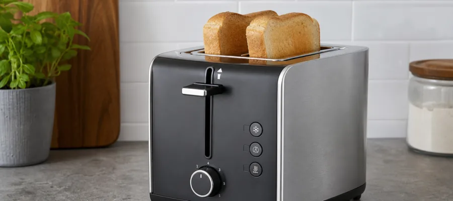 Toaster Funktionen erklaert: Auftauen, Bagel-Programm, Roestgrade und Hebe-Funktion
